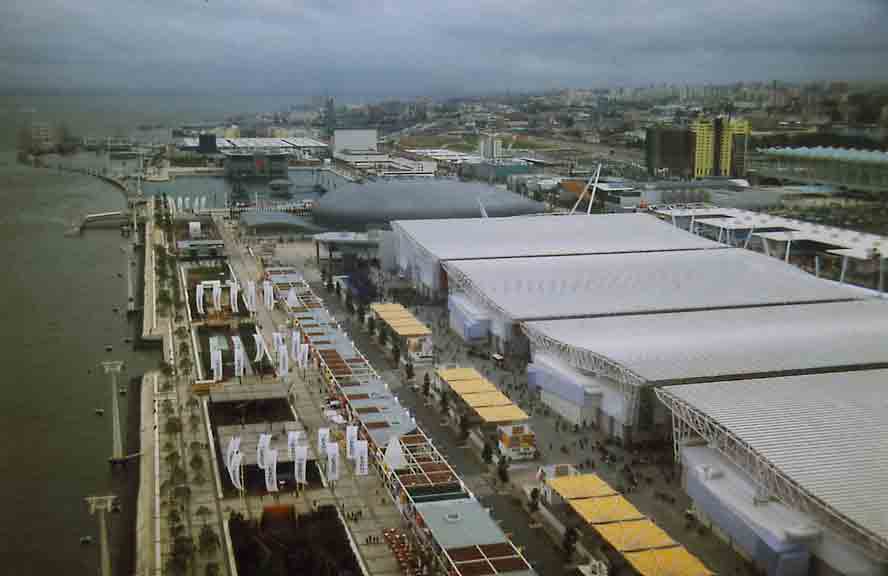 22 - Portugal - Lisboa, expo 98, panoramica